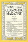 National Geographic July 1931 magazine back issue cover image