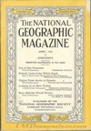National Geographic April 1932 magazine back issue