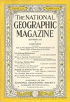 National Geographic October 1932 magazine back issue cover image