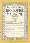 National Geographic January 1933 magazine back issue