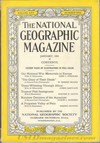 National Geographic January 1934 magazine back issue cover image