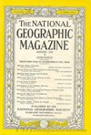 National Geographic August 1934 magazine back issue cover image