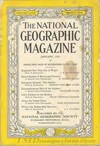 National Geographic January 1935 magazine back issue