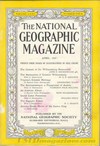 National Geographic April 1937 magazine back issue cover image