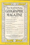 National Geographic September 1938 magazine back issue