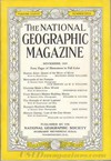 National Geographic November 1939 magazine back issue cover image