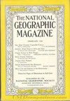 National Geographic February 1940 magazine back issue cover image