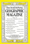 National Geographic April 1940 magazine back issue cover image