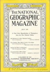 National Geographic July 1940 magazine back issue cover image