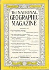 National Geographic January 1941 magazine back issue