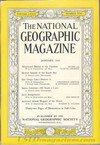 National Geographic January 1942 magazine back issue cover image