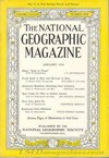 National Geographic January 1943 magazine back issue