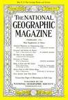 National Geographic February 1943 magazine back issue cover image