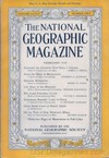 National Geographic February 1944 magazine back issue cover image