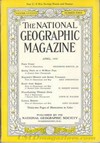 National Geographic April 1945 magazine back issue