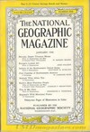 National Geographic January 1946 magazine back issue