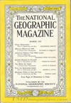 National Geographic March 1946 magazine back issue