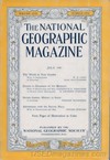 National Geographic July 1947 magazine back issue cover image