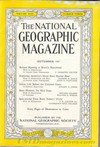 National Geographic September 1947 magazine back issue cover image