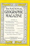 National Geographic October 1948 magazine back issue cover image