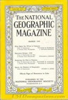 National Geographic March 1949 magazine back issue