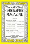 National Geographic July 1949 magazine back issue cover image