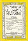 National Geographic March 1950 magazine back issue cover image