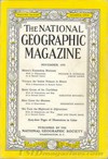 National Geographic November 1950 magazine back issue cover image