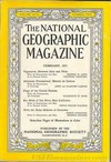 National Geographic February 1951 magazine back issue cover image