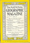 National Geographic June 1951 magazine back issue cover image