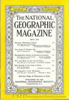 National Geographic May 1954 magazine back issue cover image