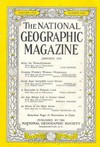 National Geographic January 1955 magazine back issue