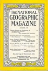National Geographic August 1955 magazine back issue cover image
