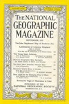 National Geographic September 1955 magazine back issue cover image
