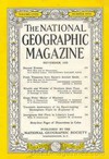 National Geographic November 1955 magazine back issue cover image