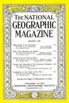 National Geographic March 1956 magazine back issue