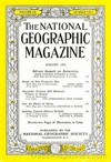 National Geographic August 1956 magazine back issue cover image