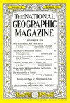 National Geographic November 1956 magazine back issue cover image
