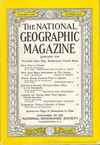 National Geographic January 1958 magazine back issue cover image