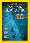 National Geographic December 1985 magazine back issue