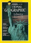 National Geographic July 1986 magazine back issue