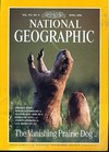 National Geographic April 1998 magazine back issue cover image