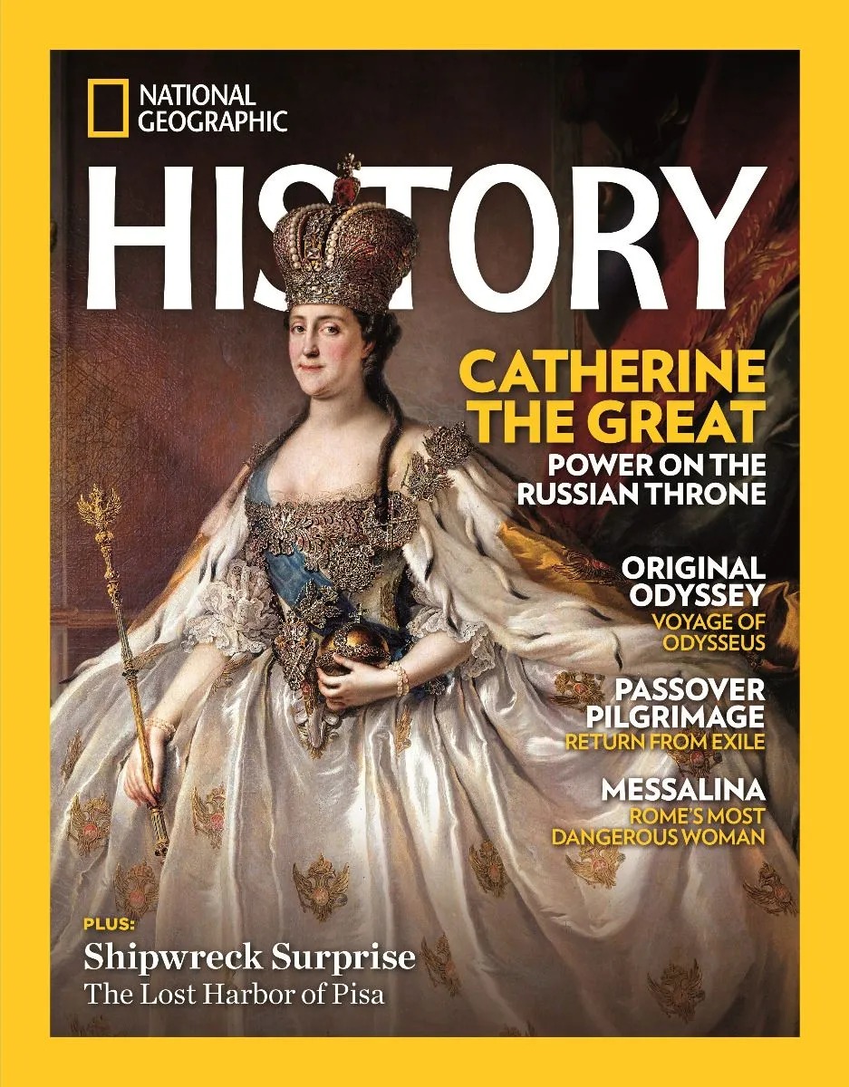 National Geographic History March/April 2023 magazine back issue National Geographic History magizine back copy 