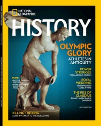 National Geographic History July/August 2016 magazine back issue cover image