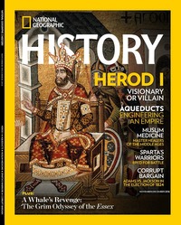 National Geographic History November/December 2016 magazine back issue cover image