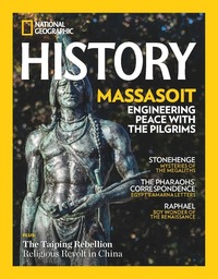 National Geographic History November/December 2020 magazine back issue cover image