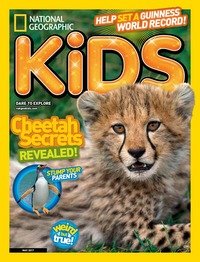 National Geographic Kids May 2017 magazine back issue cover image