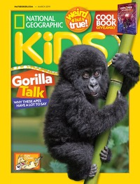 National Geographic Kids March 2019 magazine back issue cover image