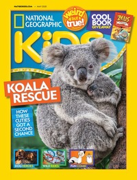 National Geographic Kids May 2020 magazine back issue cover image