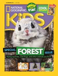 National Geographic Kids May 2022 magazine back issue cover image